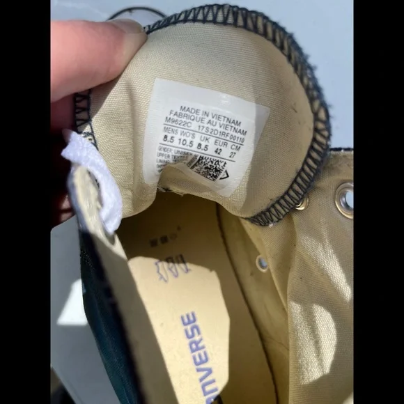 Disney Converse High-Top Sneakers with Canvas Interior - Picture 11 of 14